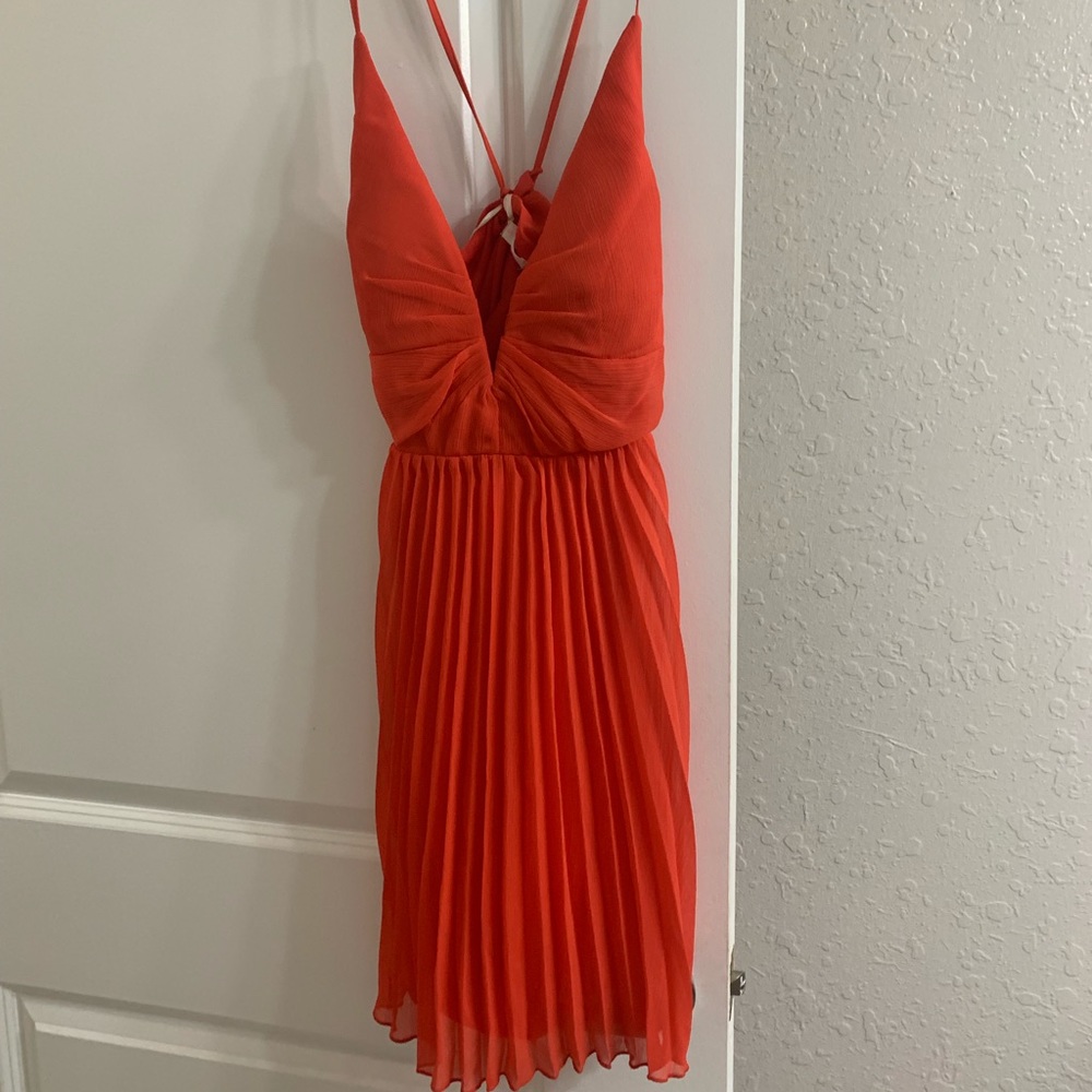 Red dress, brand new condition, size small